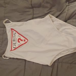 Only worn once Guess bathing suit!
